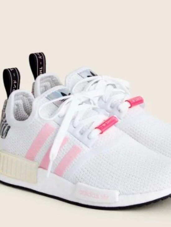 adidas Shoes - Adidas Originals womens Nmd_r1 Sneaker, White/True Pink/Vivid Red FZ3777